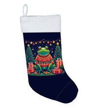 Load image into Gallery viewer, Frog Christmas Christmas Stocking