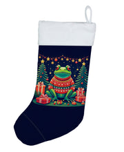 Load image into Gallery viewer, Frog Christmas Christmas Stocking