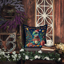 Load image into Gallery viewer, Gecko Christmas Fabric Decorative Pillow