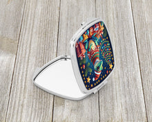 Load image into Gallery viewer, Gecko Christmas Compact Mirror – Stylish Purse Mirror with Artistic Covers