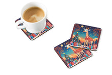 Load image into Gallery viewer, Giraffe Christmas Foam Coaster