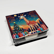 Load image into Gallery viewer, Giraffe Christmas PU Leather Note Paper Holder