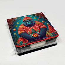Load image into Gallery viewer, Gorilla Christmas PU Leather Note Paper Holder