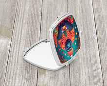 Load image into Gallery viewer, Gorilla Christmas Compact Mirror – Stylish Purse Mirror with Artistic Covers