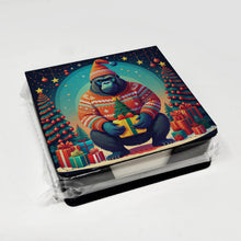 Load image into Gallery viewer, Gorilla Christmas PU Leather Note Paper Holder