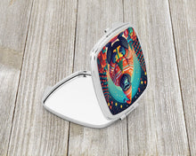 Load image into Gallery viewer, Gorilla Christmas Compact Mirror – Stylish Purse Mirror with Artistic Covers