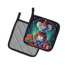 Load image into Gallery viewer, Koala Christmas Pot Holders - Set of 2 Decorative Kitchen Helpers | Made in the USA
