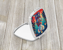 Load image into Gallery viewer, Koala Christmas Compact Mirror – Stylish Purse Mirror with Artistic Covers