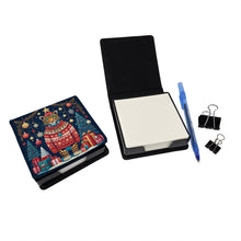 Load image into Gallery viewer, Leopard Christmas PU Leather Note Paper Holder