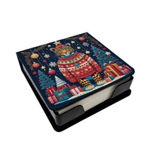 Load image into Gallery viewer, Leopard Christmas PU Leather Note Paper Holder