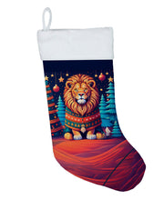 Load image into Gallery viewer, Lion Christmas Christmas Stocking