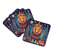 Load image into Gallery viewer, Lion Christmas Foam Coaster