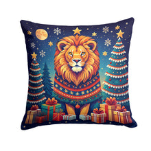 Load image into Gallery viewer, Lion Christmas Fabric Decorative Pillow