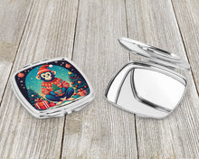 Load image into Gallery viewer, Monkey Christmas Compact Mirror – Stylish Purse Mirror with Artistic Covers