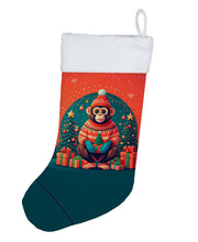 Load image into Gallery viewer, Monkey Christmas Christmas Stocking