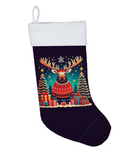 Load image into Gallery viewer, Moose Christmas Christmas Stocking