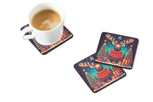 Load image into Gallery viewer, Moose Christmas Foam Coaster