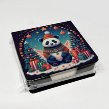 Load image into Gallery viewer, Panda Christmas PU Leather Note Paper Holder