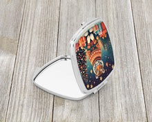 Load image into Gallery viewer, Tiger Christmas Compact Mirror – Stylish Purse Mirror with Artistic Covers