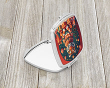Load image into Gallery viewer, Tiger Christmas Compact Mirror – Stylish Purse Mirror with Artistic Covers