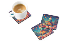 Load image into Gallery viewer, Turtle Christmas Foam Coaster