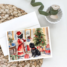 Load image into Gallery viewer, Affenpinscher Christmas Greeting Cards -  Blank Note Cards – 8-Pack of Artist-Designed Cards with Envelopes