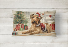 Load image into Gallery viewer, Airedale Terrier Christmas Fabric Decorative Pillow