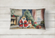 Load image into Gallery viewer, Akita Christmas Fabric Decorative Pillow