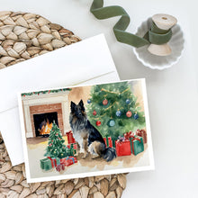 Load image into Gallery viewer, Belgian Tervuren Christmas Greeting Cards -  Blank Note Cards – 8-Pack of Artist-Designed Cards with Envelopes
