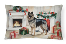 Load image into Gallery viewer, Belgian Tervuren Christmas Fabric Decorative Pillow