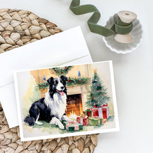 Load image into Gallery viewer, Border Collie Christmas Greeting Cards -  Blank Note Cards – 8-Pack of Artist-Designed Cards with Envelopes