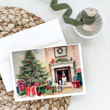 Load image into Gallery viewer, Boston Terrier Christmas Greeting Cards -  Blank Note Cards – 8-Pack of Artist-Designed Cards with Envelopes