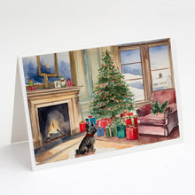 Load image into Gallery viewer, Cairn Terrier Christmas Greeting Cards -  Blank Note Cards – 8-Pack of Artist-Designed Cards with Envelopes