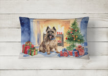 Load image into Gallery viewer, Cairn Terrier Christmas Fabric Decorative Pillow