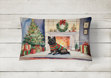 Load image into Gallery viewer, Cairn Terrier Christmas Fabric Decorative Pillow