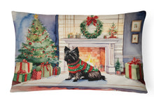 Load image into Gallery viewer, Cairn Terrier Christmas Fabric Decorative Pillow