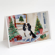 Load image into Gallery viewer, Cavalier Spaniel Christmas Greeting Cards -  Blank Note Cards – 8-Pack of Artist-Designed Cards with Envelopes