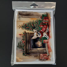 Load image into Gallery viewer, Chihuahua Christmas Greeting Cards -  Blank Note Cards – 8-Pack of Artist-Designed Cards with Envelopes