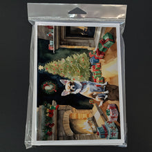 Load image into Gallery viewer, Chihuahua Christmas Greeting Cards -  Blank Note Cards – 8-Pack of Artist-Designed Cards with Envelopes