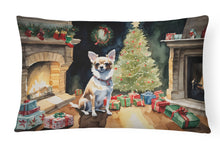 Load image into Gallery viewer, Chihuahua Christmas Fabric Decorative Pillow