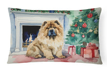 Load image into Gallery viewer, Chow Chow Christmas Fabric Decorative Pillow