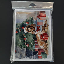 Load image into Gallery viewer, Cocker Spaniel Christmas Greeting Cards -  Blank Note Cards – 8-Pack of Artist-Designed Cards with Envelopes