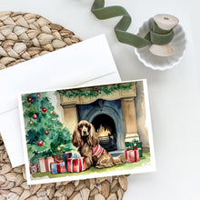Load image into Gallery viewer, Cocker Spaniel Christmas Greeting Cards -  Blank Note Cards – 8-Pack of Artist-Designed Cards with Envelopes