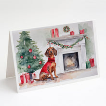 Load image into Gallery viewer, Dachshund Christmas Greeting Cards -  Blank Note Cards – 8-Pack of Artist-Designed Cards with Envelopes