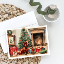 Load image into Gallery viewer, Dachshund Christmas Greeting Cards -  Blank Note Cards – 8-Pack of Artist-Designed Cards with Envelopes