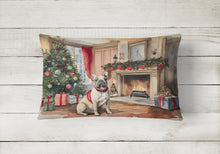 Load image into Gallery viewer, French Bulldog Christmas Fabric Decorative Pillow