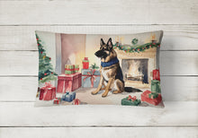 Load image into Gallery viewer, German Shepherd Christmas Fabric Decorative Pillow