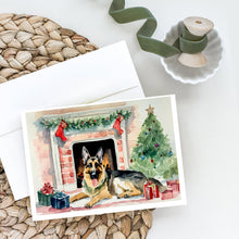 Load image into Gallery viewer, German Shepherd Christmas Greeting Cards -  Blank Note Cards – 8-Pack of Artist-Designed Cards with Envelopes