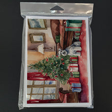 Load image into Gallery viewer, Schnauzer Christmas Greeting Cards -  Blank Note Cards – 8-Pack of Artist-Designed Cards with Envelopes