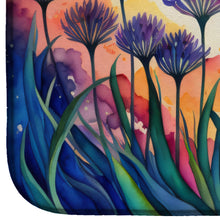 Load image into Gallery viewer, Agapanthus in Color Dish Drying Mat